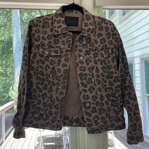 Cheetah Denim Jacket